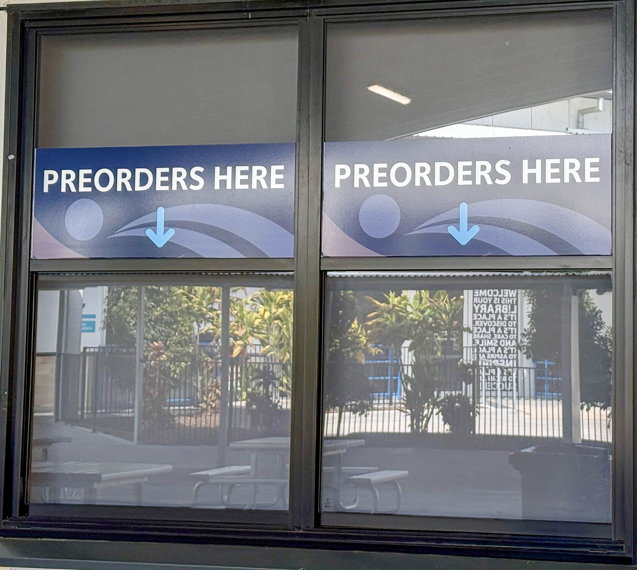 Ripley Valley State Secondary College Canteen preorder window