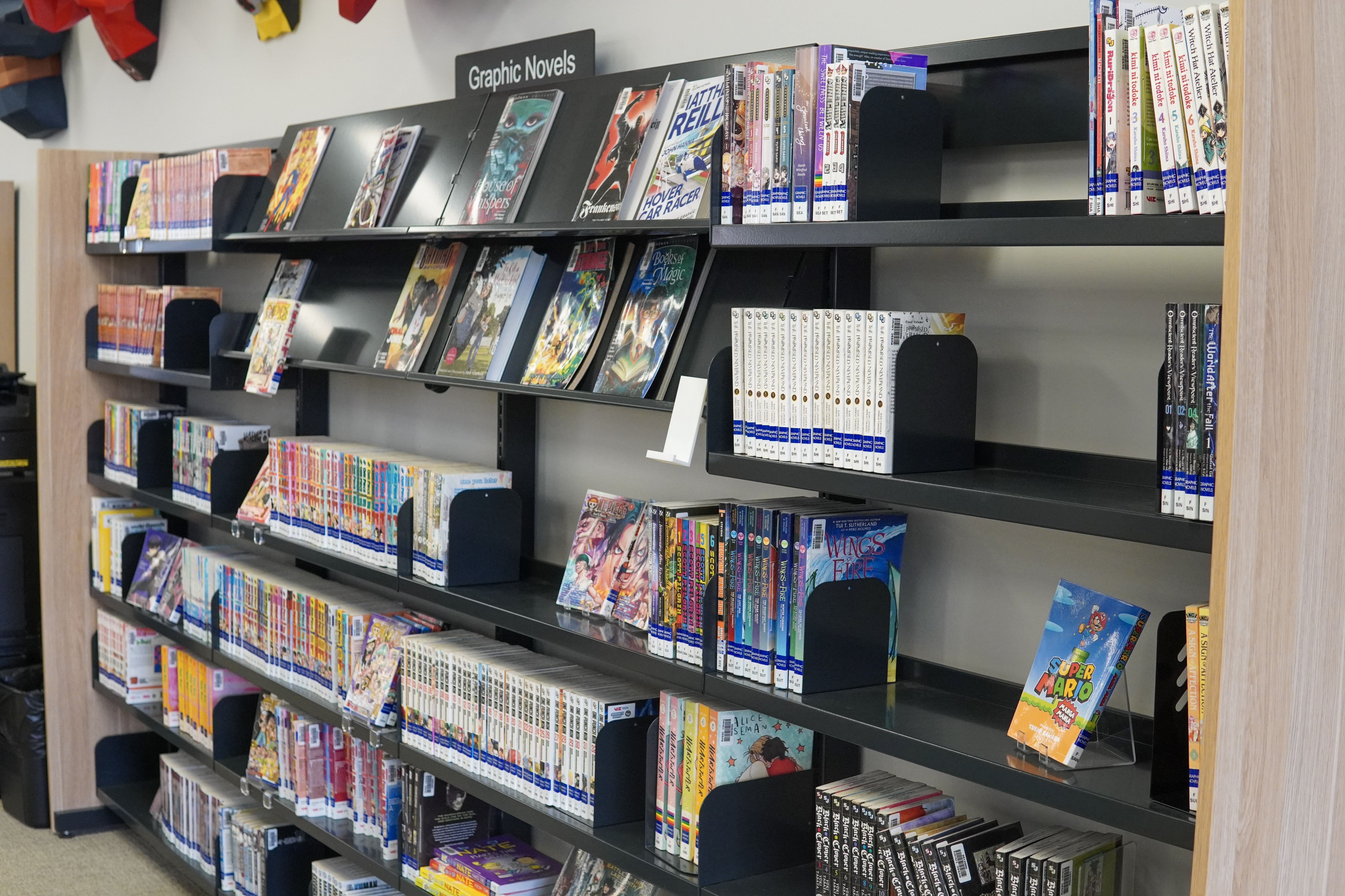 Books and resources in the Ripley Valley State Secondary College Library